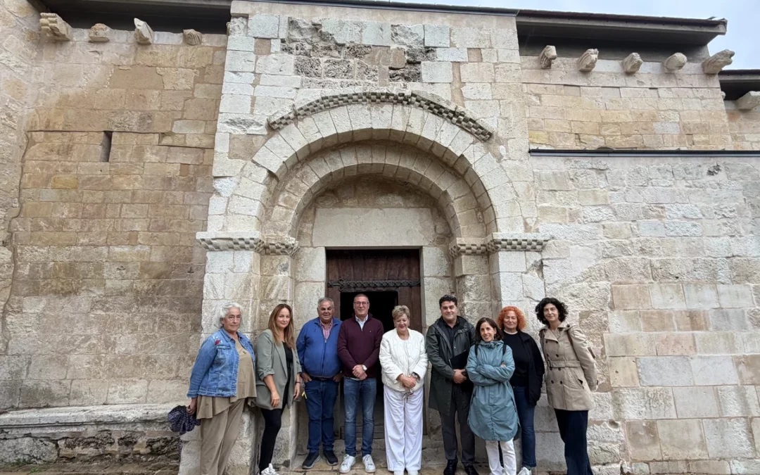 Tobillas estrena un itinerario para descubrir la iglesia prerrománica de San Román, un antiguo pozo y su cantera medieval