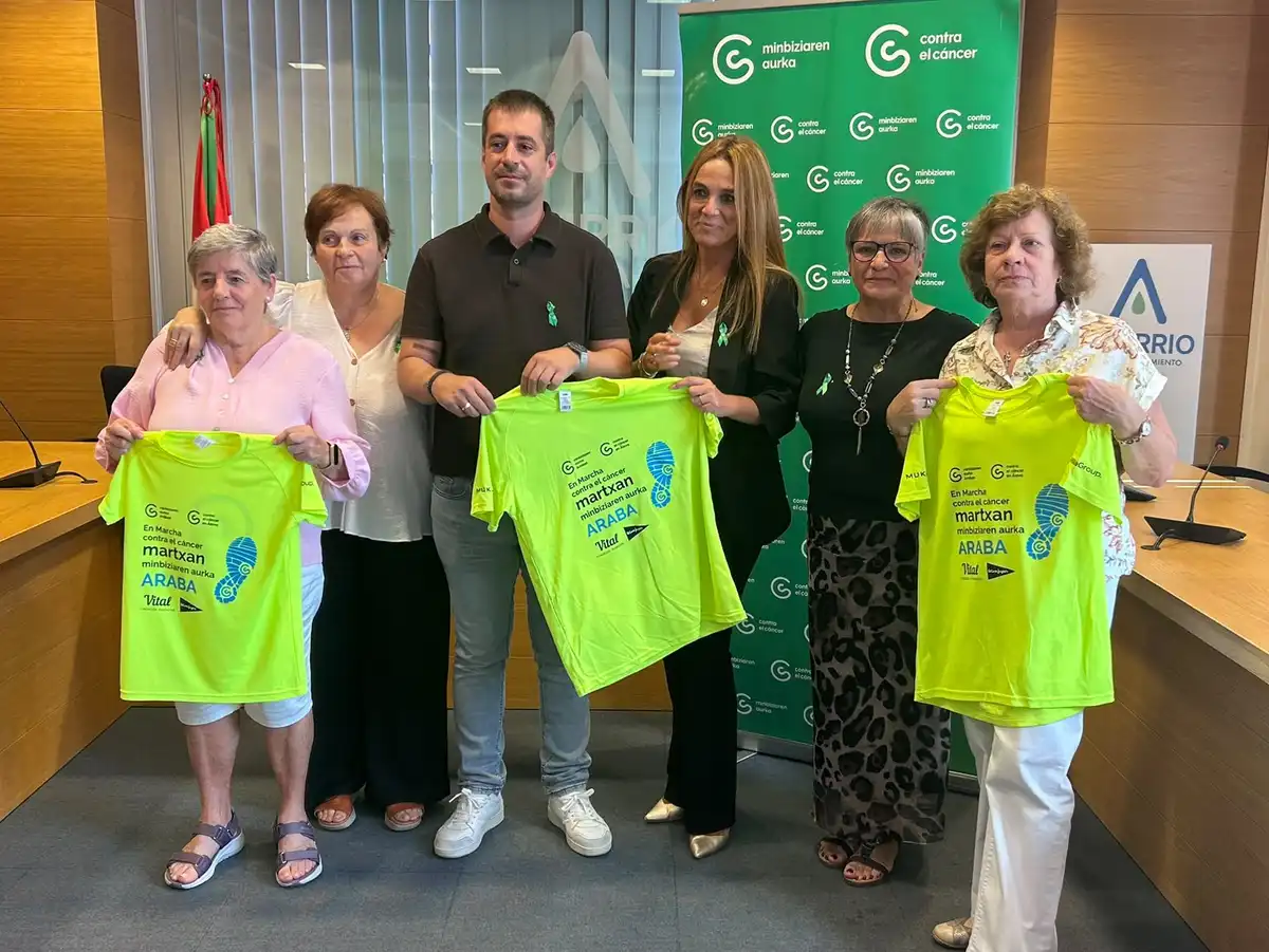 Marcha Contra el Cáncer de Amurrio 2026 Marcha contra el cáncer en Amurrio