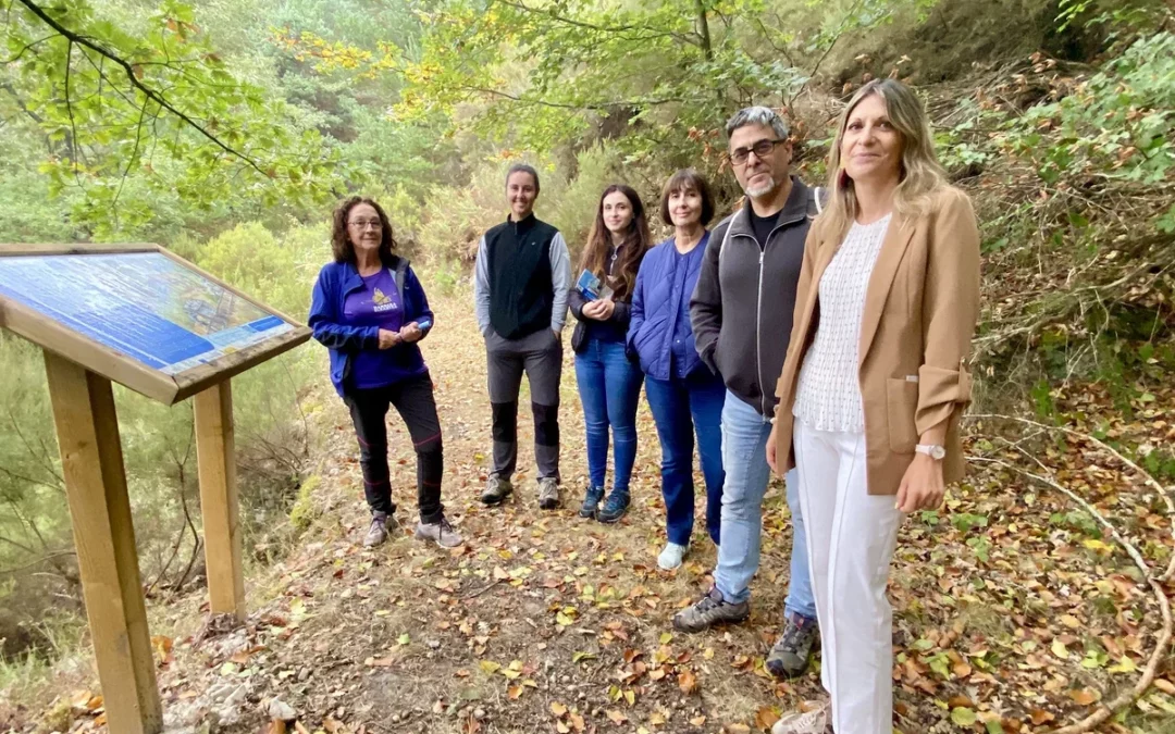 Araia estrena una ruta de 5,3 kilómetros por el ‘Bosque Industrial’ de Aizkorri-Aratz