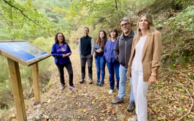 Araia estrena una ruta de 5,3 kilómetros por el ‘Bosque Industrial’ de Aizkorri-Aratz
