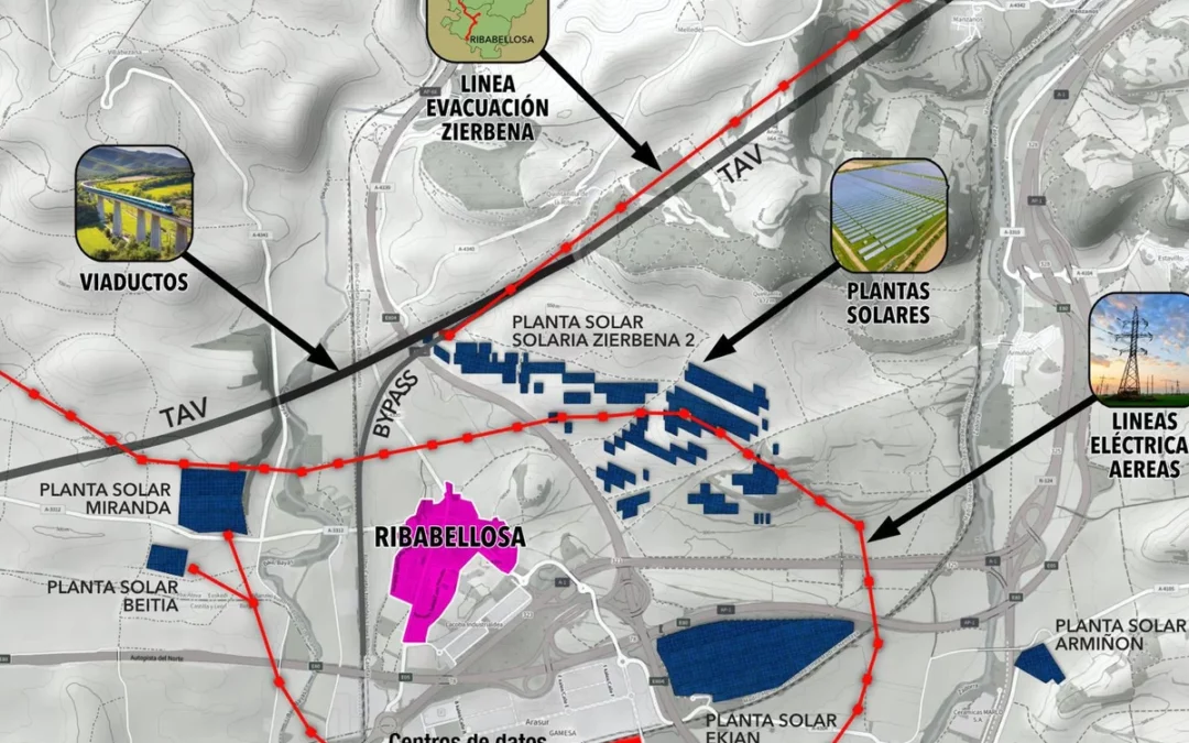 Ribera Baja denuncia la «saturación» de grandes infraestructuras y reclama evaluar su impacto conjunto