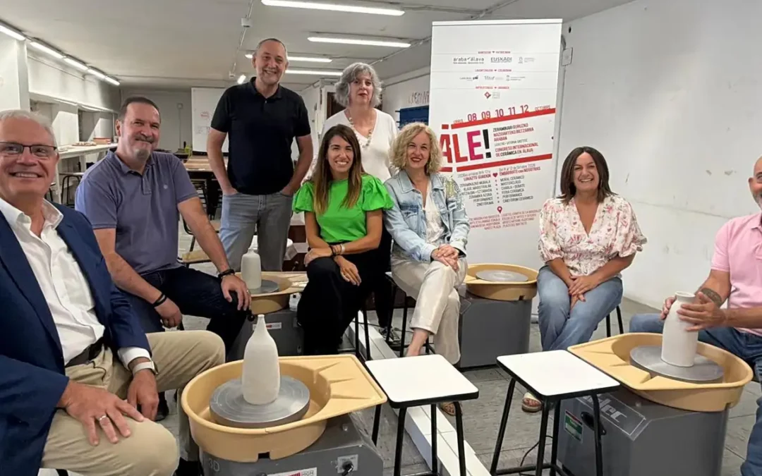 ALE! reunirá en Álava a referentes internacionales de la cerámica del 8 al 12 de octubre