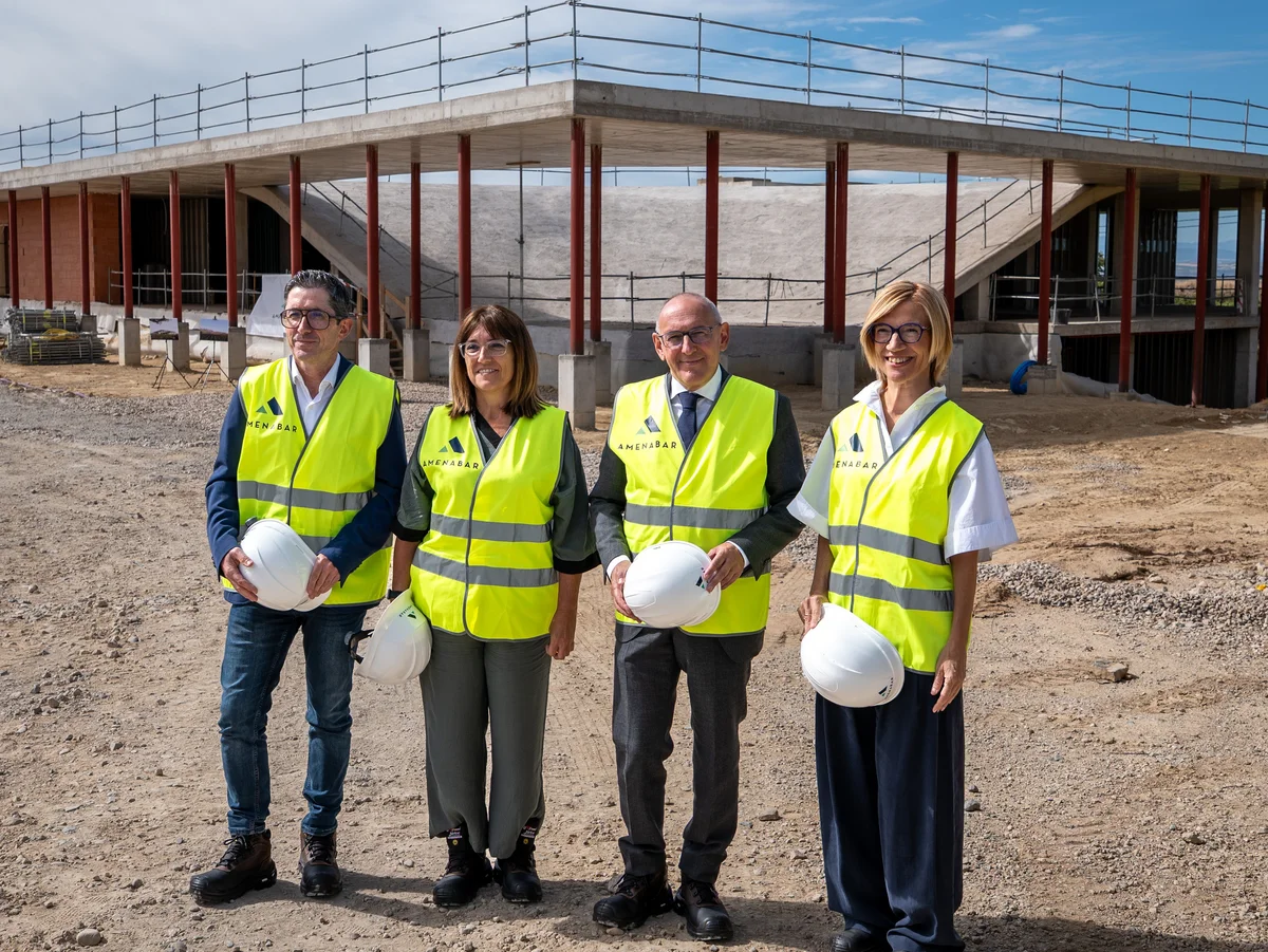 Obras de EDA Drinks & Wine Campus en Laguardia Obras de EDA Drinks & Wine Campus en Laguardia, Rioja Alavesa