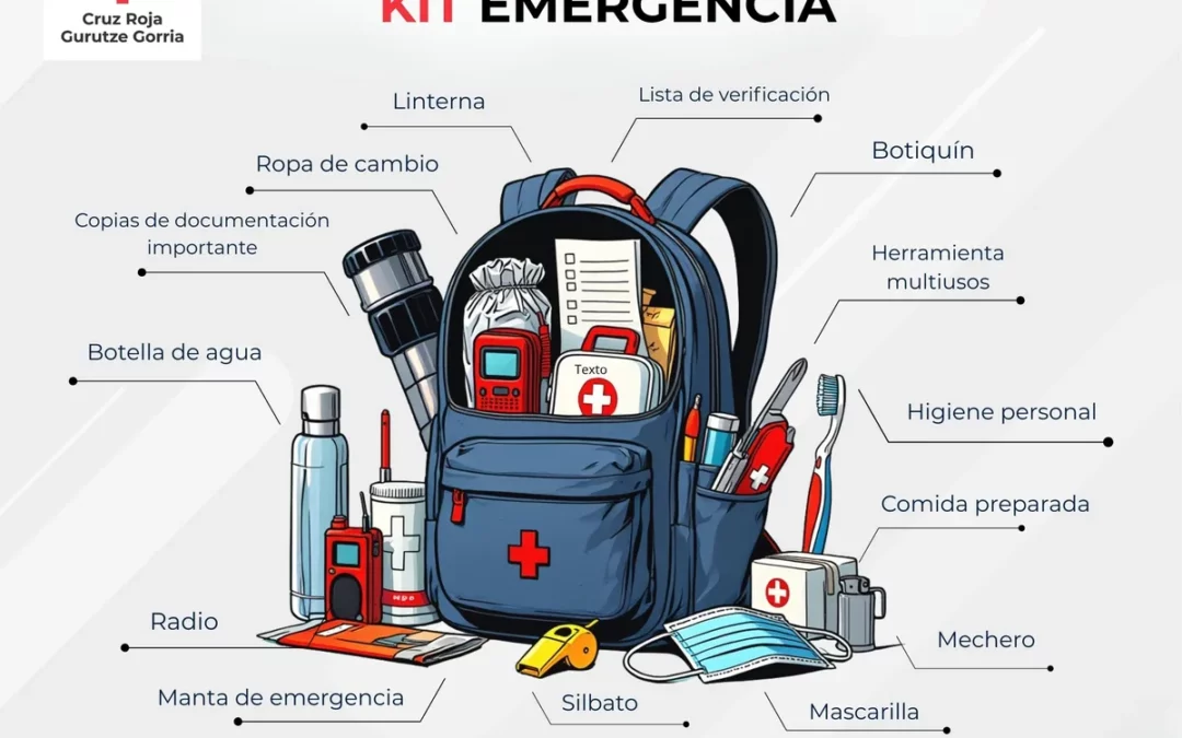 Cruz Roja enseñará en Vitoria-Gasteiz cómo preparar un kit de emergencia y actuar ante una parada cardiaca