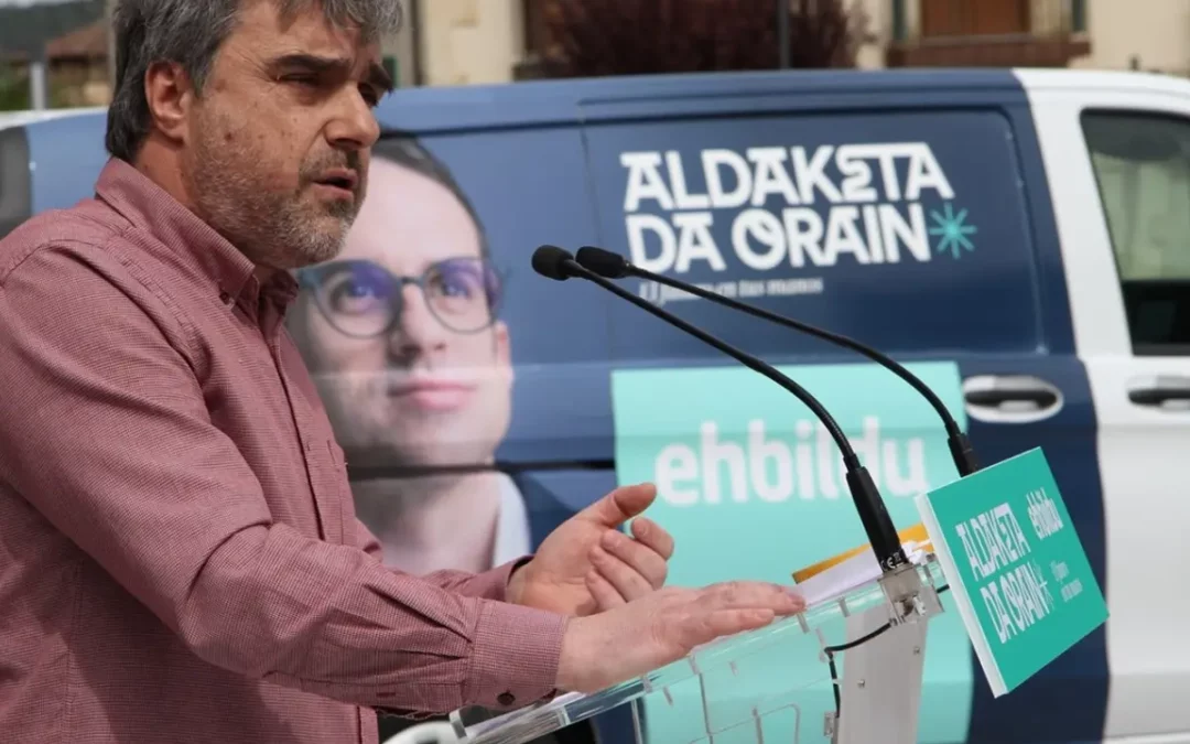 Mikel Otero y Josu Estarrona encabezarán las listas de EH Bildu al Congreso y al Senado por Álava