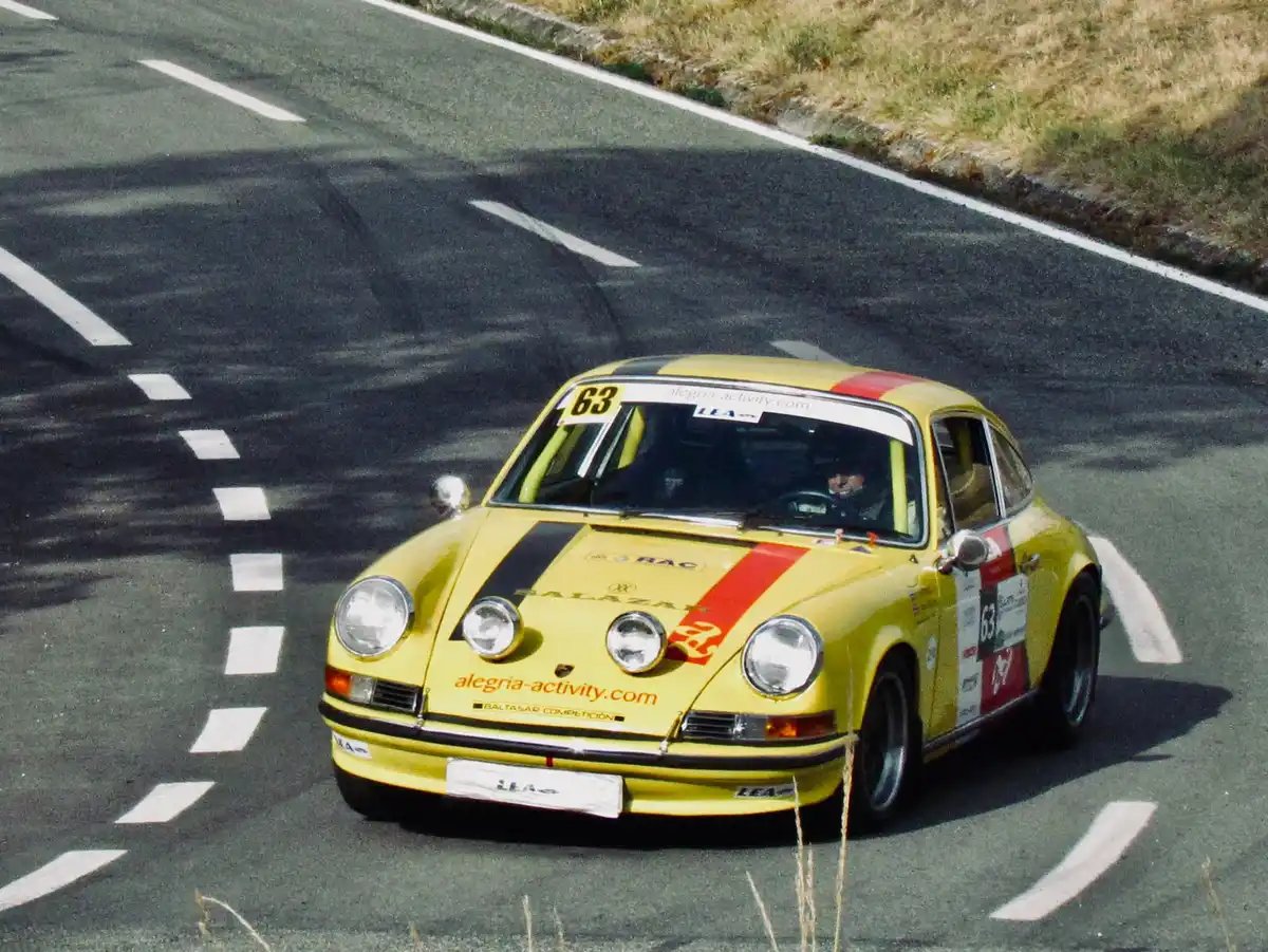 Esteban García Campijo en la Subida a Urbasa 2026 Esteban García Campijo en la Subida a Urbasa 2026 con su Porsche 911 T