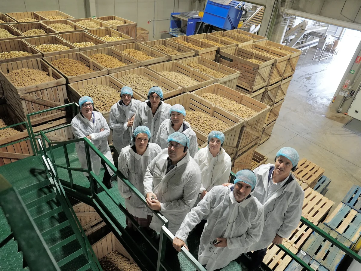 Visita a las instalaciones de Paturpat Visita a la nueva línea de producción de Paturpat en Júndiz