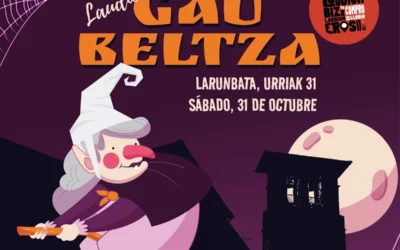 Laudio celebrará Gau Beltza el 31 de octubre con 800 euros en premios para consumir en nueve bares