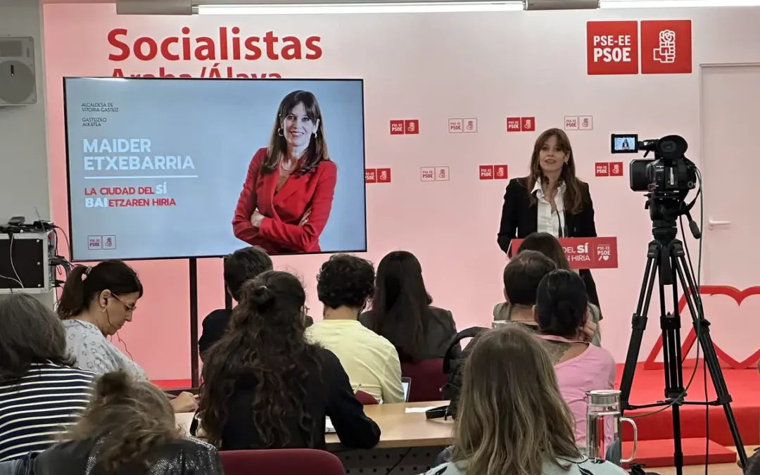 Maider Etxebarria confirma que se presentará a la reelección como alcaldesa de Vitoria-Gasteiz en 2027