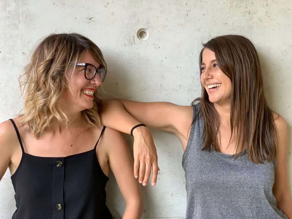 Naiara López de Munain e Isabel Mellén Naiara López de Munain e Isabel Mellén, participantes en la mesa redonda sobre violencias digitales de Fundación Vital en Arkabia
