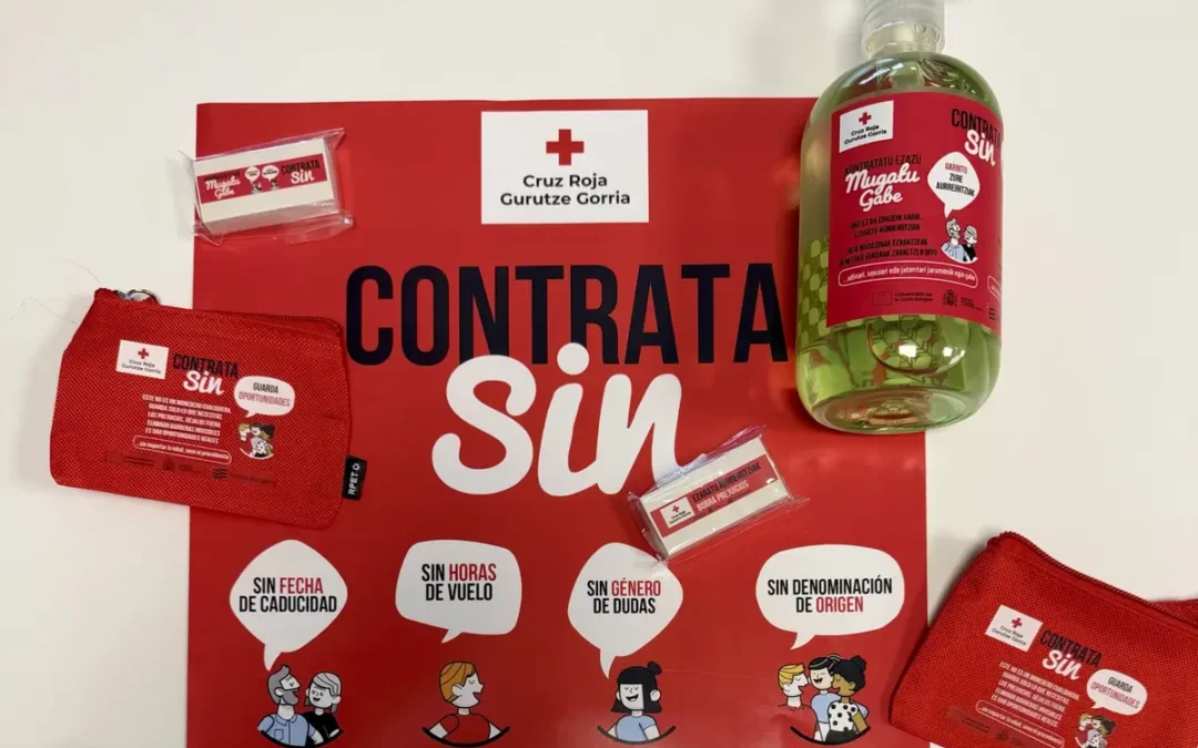 Cruz Roja lleva este jueves al Mercado de Abastos de Vitoria una campaña contra los prejuicios al contratar