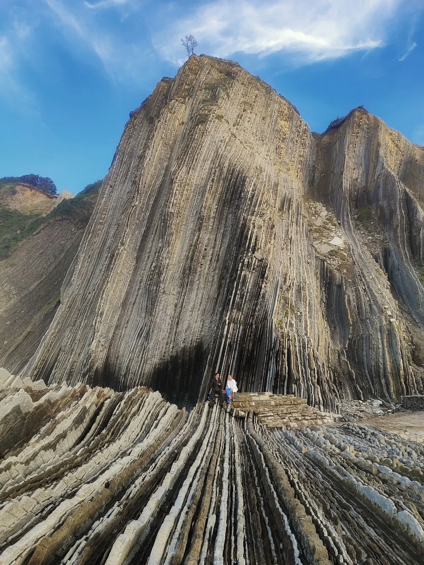 Formaciones rocosas del flysch de Zumaia