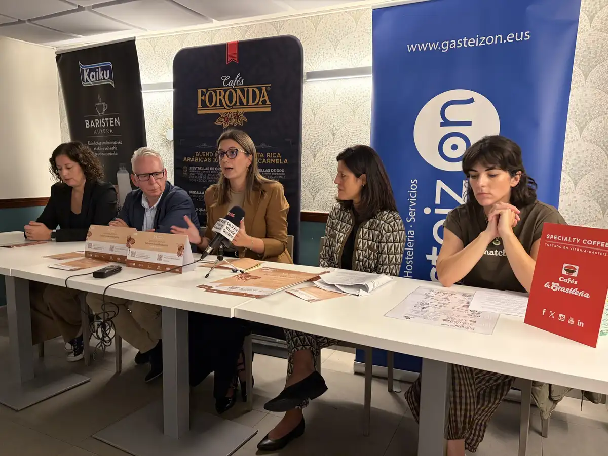 XI Quincena del Café de Vitoria-Gasteiz Presentación de la XI Quincena del Café de Vitoria-Gasteiz 2026