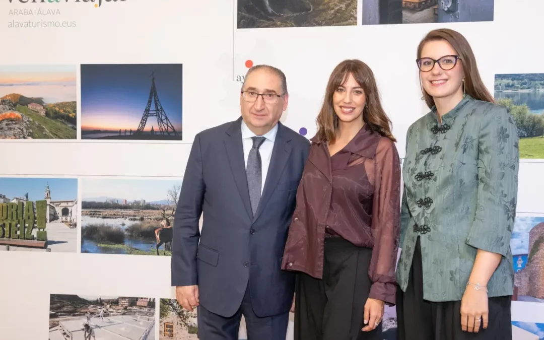 Álava busca atraer más turistas de Cataluña con Almudena Cid como embajadora